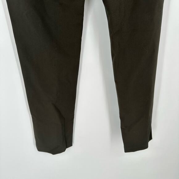 The Reset R Label Hunter Green High Rise Skinny Stretch Dress Pants Trousers XS - Picture 9 of 12